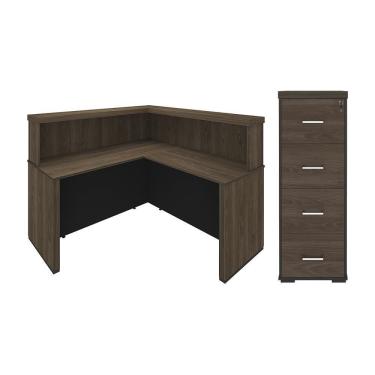 Imagem de Conjunto Escritório Completo Woking Carvalho Branco