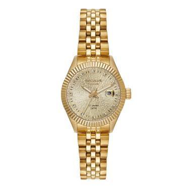 Imagem de Relógio Seculus Feminino Ref: 44291lpsvda2 Automático Dourado