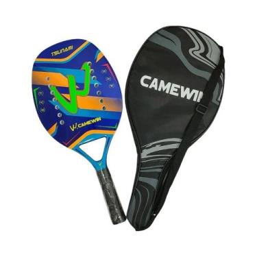 Imagem de Raquete De Beach Tennis Em EVA Com Núcleo De Carbono E Bolsa Protetora