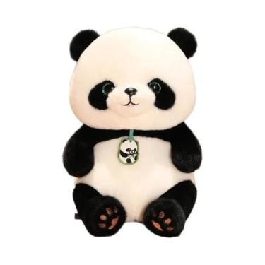Imagem de Brinquedo De Pelúcia Panda Gordinho Kawaii 24-50cm, Boneco Macio Para 