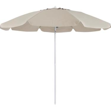Imagem de Bel - Guarda-Sol Articulado em Bagum e Haste de Alumínio de 2,40m Bege