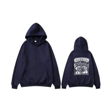 Imagem de Moletom Masculino Com Zíper Para Outono/Inverno Simon Henriksson Screa