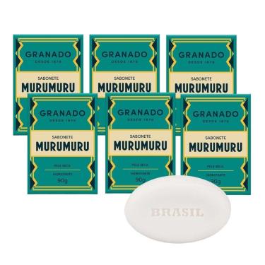 Imagem de Kit 6 Sabonete Em Barra Murumuru Tratamento Pele Seca Hidratante Granado 90g
