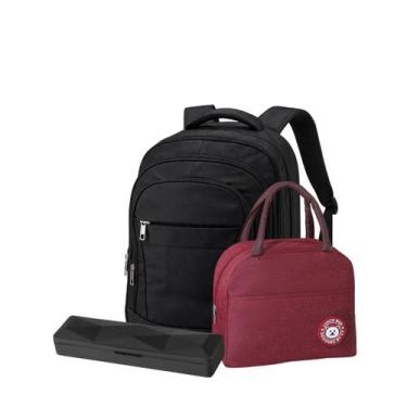 Imagem de Mochila Bolsa Executiva Reforçada Premium Bolsa Térmica - - Mormino, V