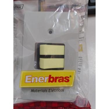 Imagem de Interruptor 2 sessão paralela embutir Enerbras