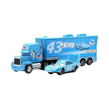 Imagem de Modelo De Brinquedo Em Escala 1:43 Disney Pixar Cars, Caminhão E Reboq