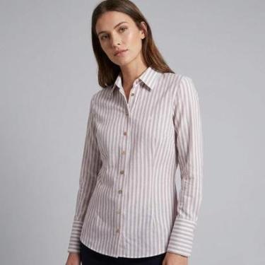 Imagem de Camisa Dudalina Slim Fit Listrado Feminino-Feminino