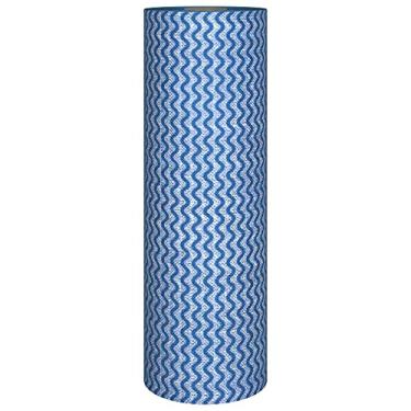 Imagem de Flash Limp Pano Multiuso Rolo Com 50 Unidades Lavável E Secagem Rápida Azul