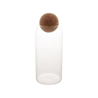 Imagem de Pote Vidro Com Tampa Esfera Rolha Clean 1,1 Litro - Lyor, 1,1L, Transp