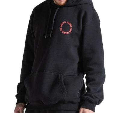 Imagem de Moletom Volcom Canguru Circle Stoned WT26 Masculina-Masculino