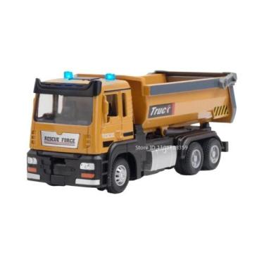 Imagem de Caminhão De Cimento Em Liga Metálica Escala 1:32 Para Meninos, Modelo 