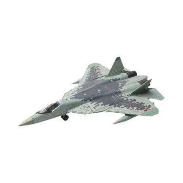 Imagem de Blocos De Montar Da Série Militar 1:72 Rússia SU57 Caça Stealth Pesado