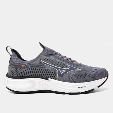 Imagem de Tênis Mizuno Cool Ride 3 - Masculino - Cinza-Branco, 39