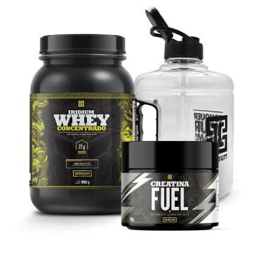 Imagem de Kit Whey Protein Concentrado + Creatina Monohidratada Fuel 150g + Galão 1,5L-Unissex