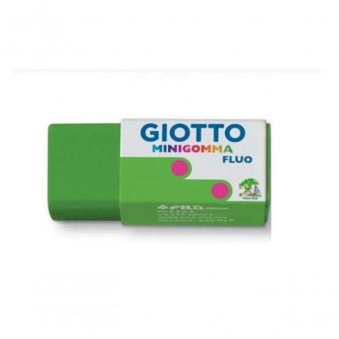 Imagem de Borracha Giotto Minigomma Fluorescente Neon sem PVC e Ftalatos para Lápis Grafite 3,6CM...