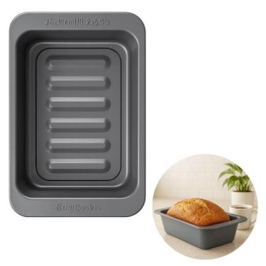Imagem de Forma Antiaderente Pão Bolo Forno Torra 26cm Betty Crocker