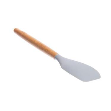 Imagem de Espátula de silicone com cabo em madeira de faia cinza -Fracalanza, 3 