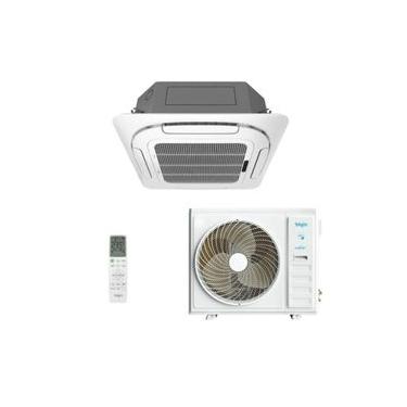 Imagem de Ar Condicionado Split Cassete 4 Vias Elgin Wi-Fi 48000 BTUs Frio Inverter 220V R32 KXFE48C2CA