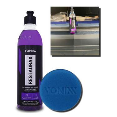 Imagem de Kit Restaurax 500ml+ Aplicador Vonixx Revitalizador de Plástico Vonixx
