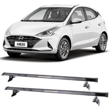 Imagem de Rack Teto Resistent Sport Hyundai HB20s 2020 diant 250 100kg - Lwacc