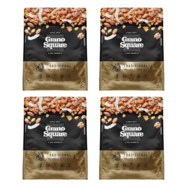 Imagem de KIT 4 Granolas GranoSquare Premium TRADICIONAL 400g