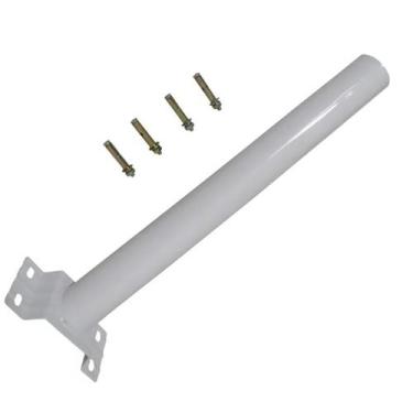 Imagem de Suporte Poste Luminaria Solar Barra Aço Iluminaçao Publica Jardim Quin