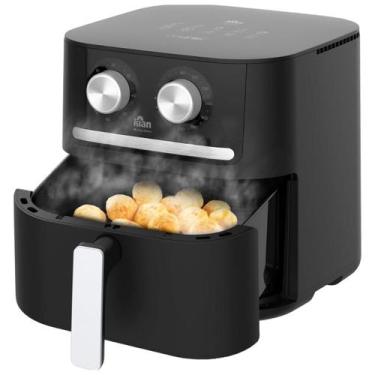 Imagem de Fritadeira Elétrica Air Fryer Kian 6,5L 1600W 127V AF-106, Preto, 110V