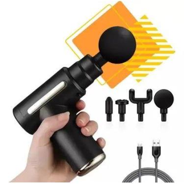 Imagem de Mini Pistola Massageadora Muscular 6 Velocidades Com Nota Fiscal e Gar