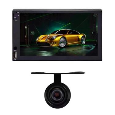 Imagem de COMP Kit Central Multimídia 7 1Din H-Tech HT-2700 + Câmera de Ré Borbo