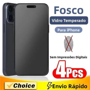 Imagem de Protetor De Tela Fosco Para iPhone 16 15 14 13 12 11 pro Max Mini XS X