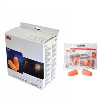 Imagem de Kit 20 Pares Protetor Ouvidos Abafador Auricular De Espuma 3m Modelo 1