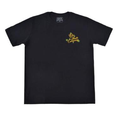 Imagem de CAMISETA QIX SKATE COMPANY ROOTS CULTURE Cor:PretoTamanho:P, Preto, P