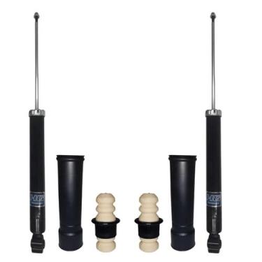 Imagem de 2 Amortecedor Traseiro Nakata+Kit Batente Cofap Tracker 2013