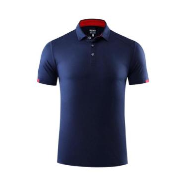 Imagem de Camisa Polo De Verão De Secagem Rápida E Respirável Em 8 Cores, Camise
