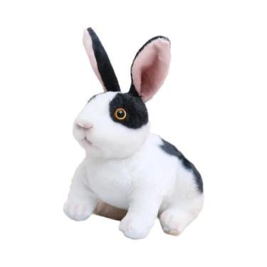 Imagem de Brinquedo De Pelúcia Coelho Realista De 20cm, Coelho Kawaii De Páscoa,