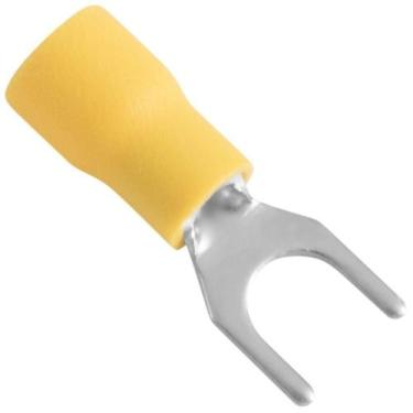 Imagem de Terminais De Conexão Forquilha Tramontina Cobre Estanhado Nylon 6 Mm² 