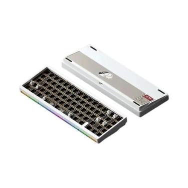 Imagem de Kit De Teclado Mecânico RGB Weikav NUT65 Em Alumínio Com Dupla Vedação