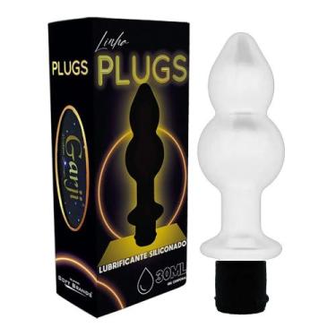Imagem de Lubrificante Íntimo Deslizante Anal Siliconado Formato de Plug Dilatad