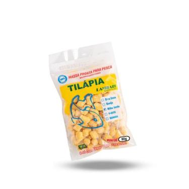 Imagem de Kit 20 Massa Pronta Tilápia Milho Verde 80g Pesca Lambari