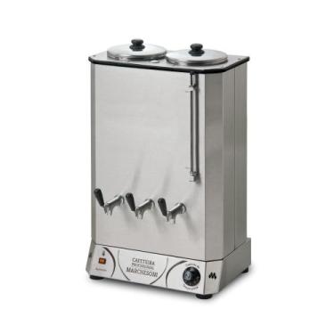 Imagem de Cafeteira Elétrica Profissional Industrial Inox 20 Litros 2 Reservatór