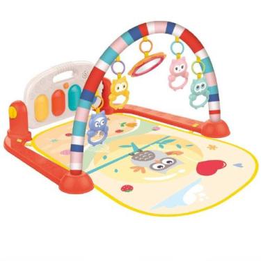Imagem de Tapete Atividades Laranja Bebê Piano Baby Guta Guti Dm6749 - DM Toys