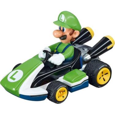 Imagem de Carrinho De Fricção 1:43 Mario Kart - Carrera, Luigi