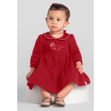 Imagem de Vestido bebê menina texturizado Mundi