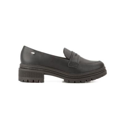 Imagem de Sapato Feminino Dakota Loafer Tratorado Casual G9801, Preto almeria, 3