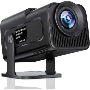 Imagem de Projetor Mdm Lhy320 Mini Portátil Lcd Led para Cinema em Casa Full Hd 1080p Conexão Multimídia Preto