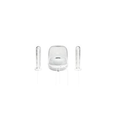 Imagem de Caixa de Som Bluetooth Harman Kardon SoundSticks 4, Sistema de Som 2.1 Home, Branco - HKSOUNDSTK5WBR