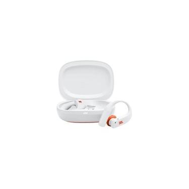 Imagem de Fone de Ouvido Esportivo TWS JBL Endurance Peak 4, Bluetooth, À Prova D'água, Branco - JBLENDUPEAK4WHTBR