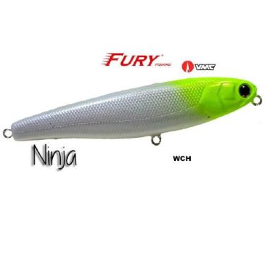 Imagem de Isca Ninja 85 Artificial para pesca da Fury Fishing 8,5cm, Wch, Ninja 