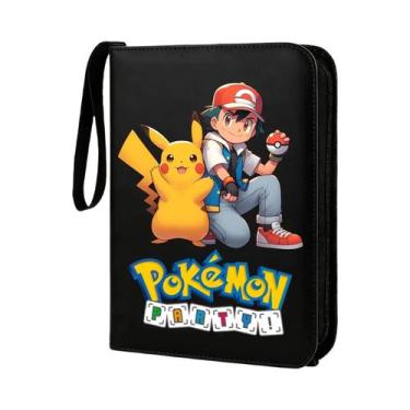 Imagem de Fichário Com Zíper Charizard Pokémon Para 400 Cartas De Jogo, Protetor