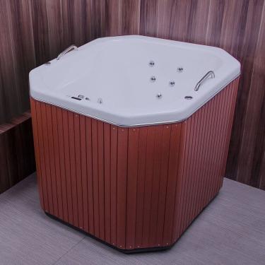Imagem de Banheira de Hidromassagem em Gel Coat Ofurô Zen Gran Luxo 110 cm - 230 Litros Astra - P1 - 220V Branco Branco